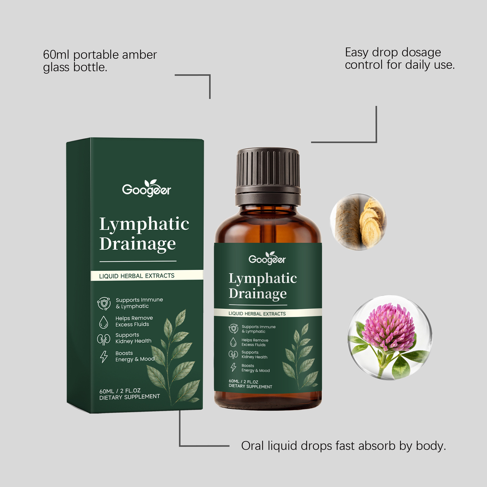 Doğal Lenf ve Böbrek Destek Da - Herbal Wellness Tincture incelemesi ve fiyatı